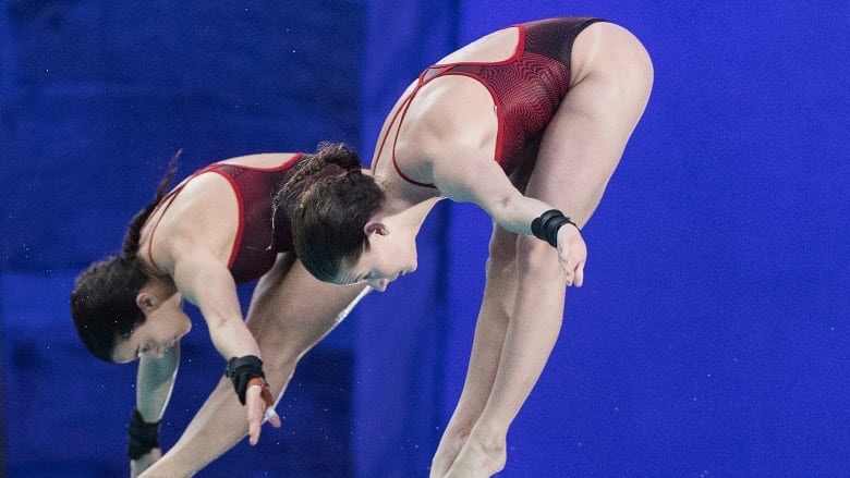 加國女雙世盃跳水摘首金 兼奪奧運入場券