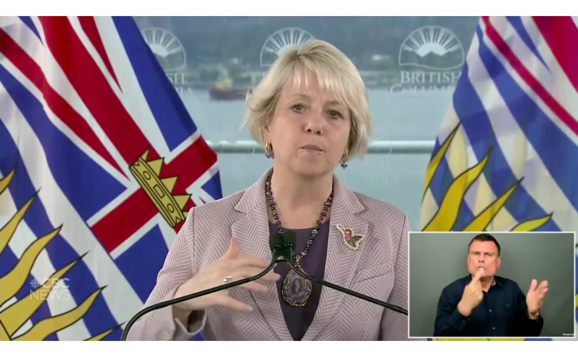 卑詩考慮縮短第一劑疫苗和第二劑的間隔