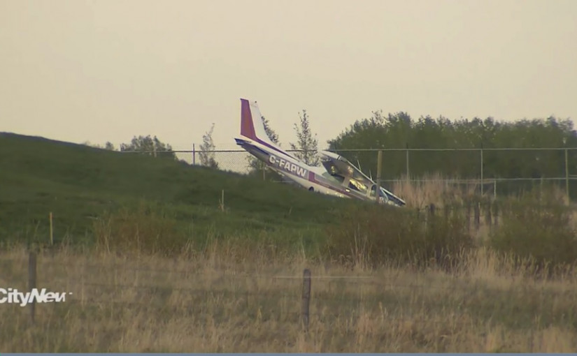 飛機在Springbank 機場附近墜毀  意外中無人受傷