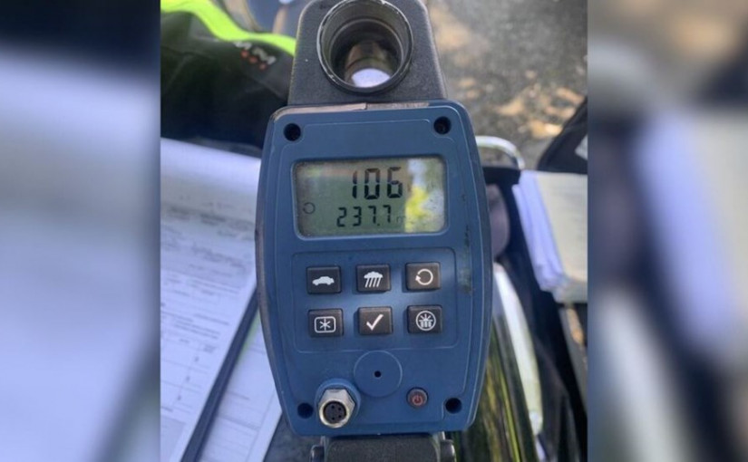 新牌司機超速逾一倍被罰  竟對警員說限速太低