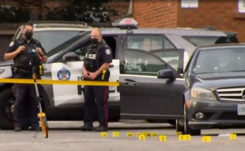 士嘉堡發生槍殺案 1男子死亡 20餘歲女子重傷