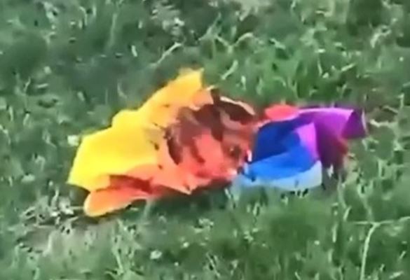 2名16歲男童燒「驕傲旗」被捕 或遭刑事起訴