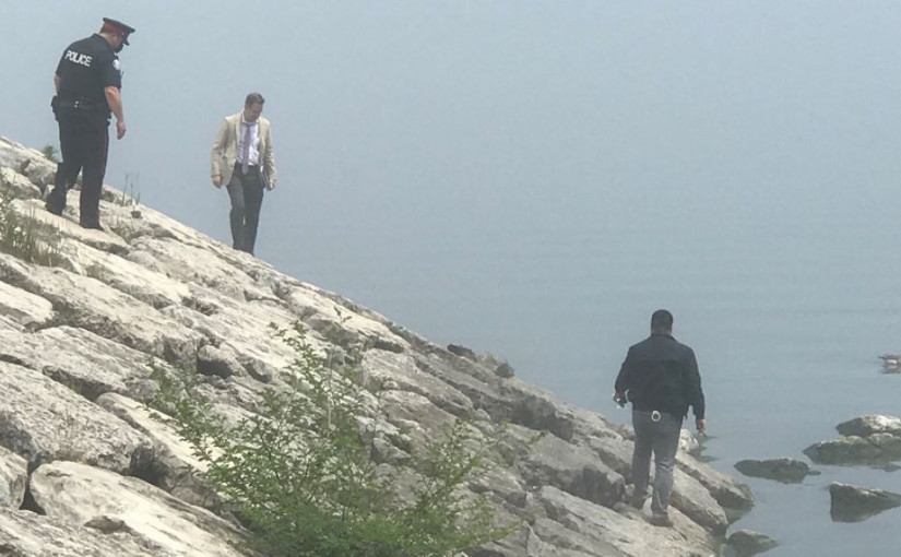 安大略湖岸對出100米處發現浮屍