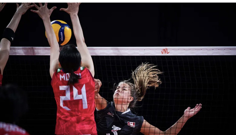 加拿大女排吞日本三蛋 國家聯賽二連勝後二連敗