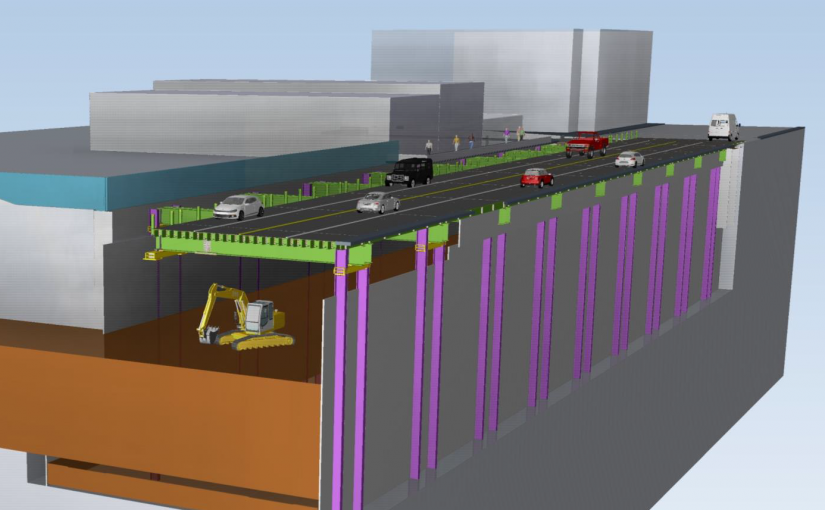 百老匯天車項目進入主要建設階段 搭建地面「甲板」可令工程在地下進行