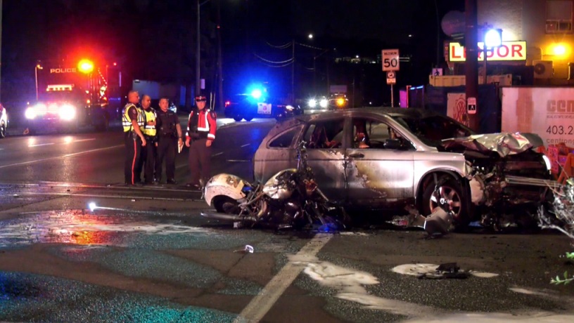 電單車與越野車相撞 一死一重傷