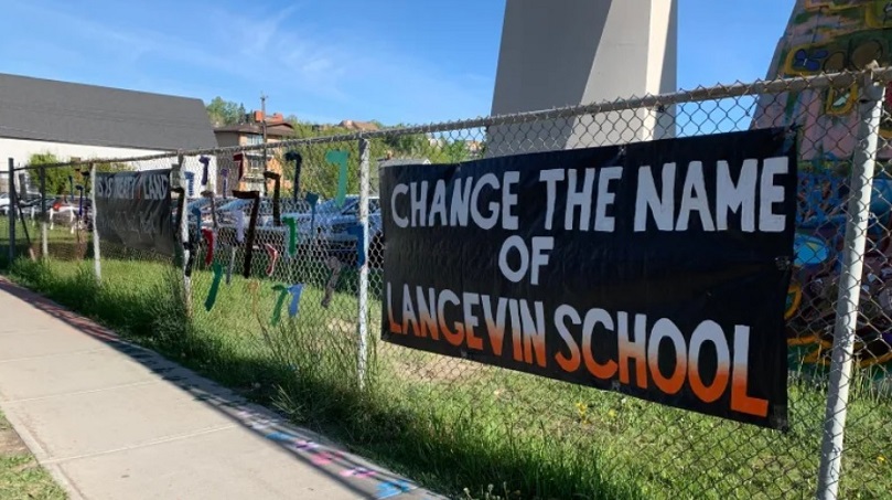 卡加利Langevin學校被重新命名 因與甘碌原住民前住宿學校的聯繫引發了強烈抗議