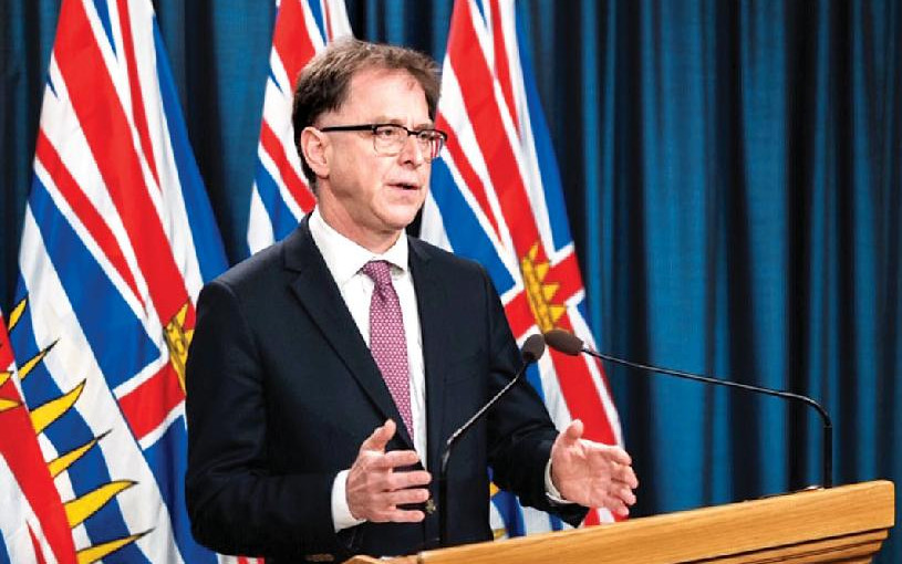 衛生廳長：卑詩第一針接種率領先世界 令逐步開放成為可能