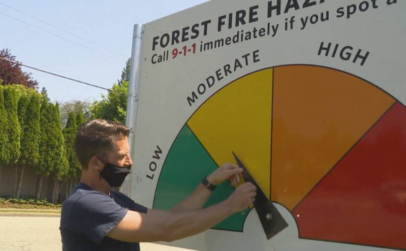 卑詩夜間氣溫較正常日間更高  周三起熱流東移氣溫降