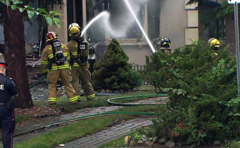 康山獨立屋發生火警 沒有人受傷