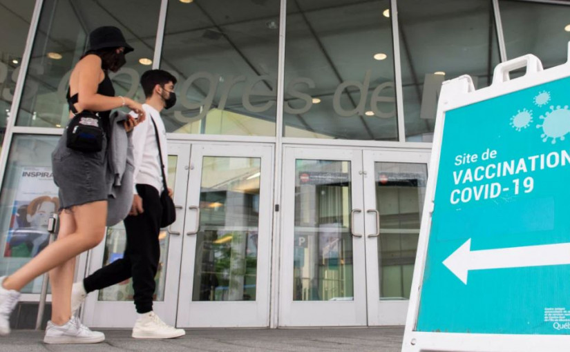 魁省擬9月推「疫苗護照」制度