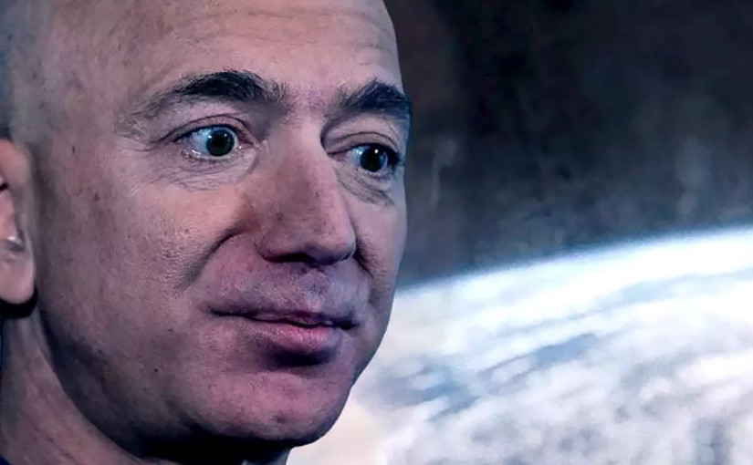 亞馬遜創辦人貝索斯完夢 20萬人簽名叫他永留太空