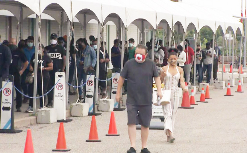 數十居民知道要「溝針」 立即離隊不打第2針