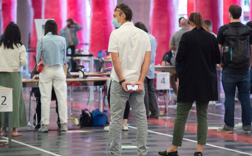 符合接種疫苗條件的國民當中 80%有望完全接種