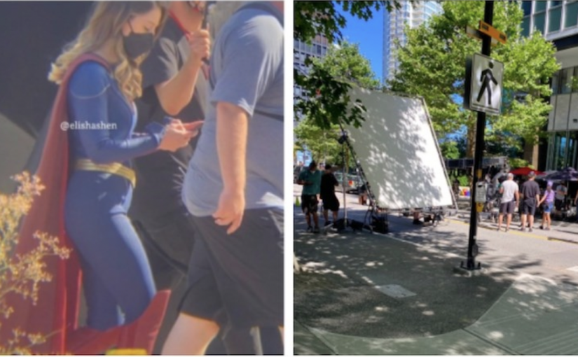 【視頻新聞】《女超人》電視劇最終季溫市中心拍攝