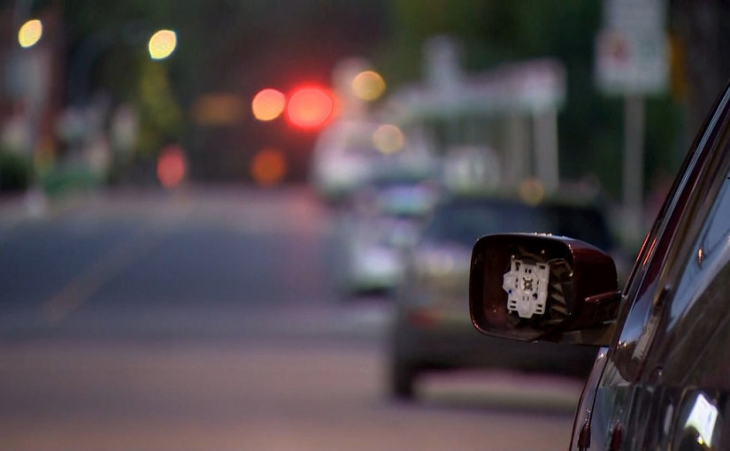 卡加利Mission區多輛汽車後視鏡被打碎  疑犯被捕