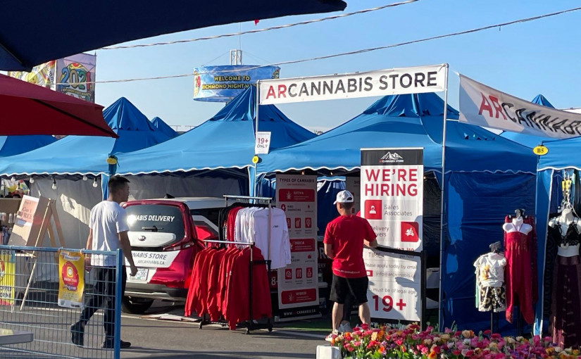 列治文夜市現「大麻商店」 店東稱重在招聘及宣傳