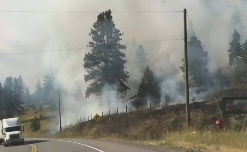 卑詩山火服務處預測8月將有高溫天氣　或導致山火增加