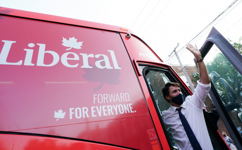 杜魯多展開競選活動  自由黨承諾加強受疫情影響行業的支援