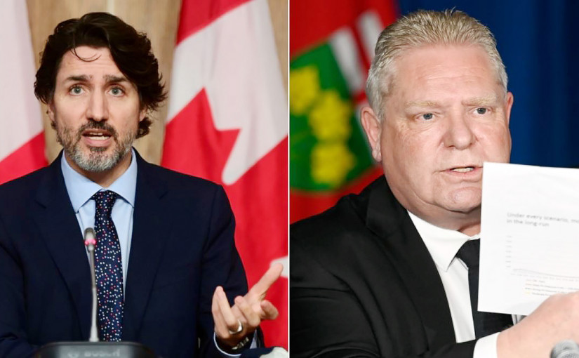 杜魯多呼籲福特「站出來」 推出疫苗證書計劃