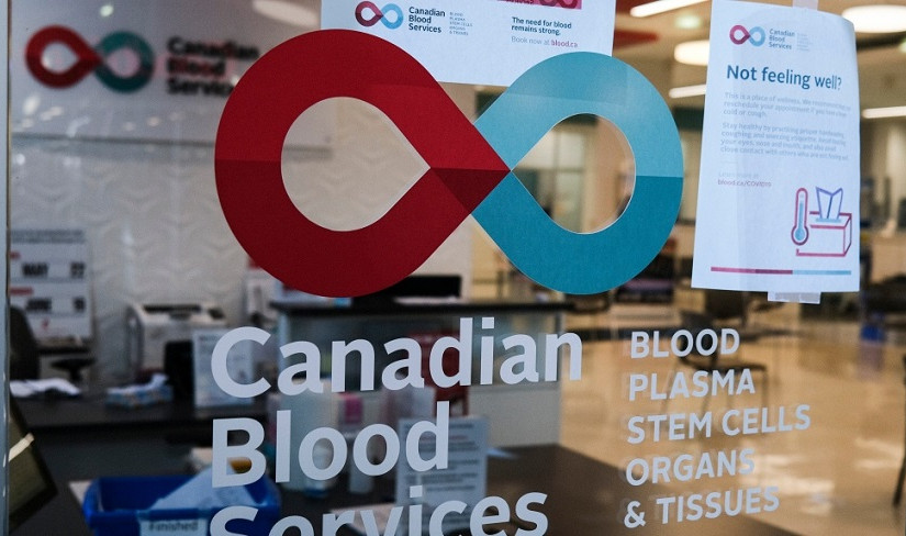加拿大血液服務中心呼籲市民捐血