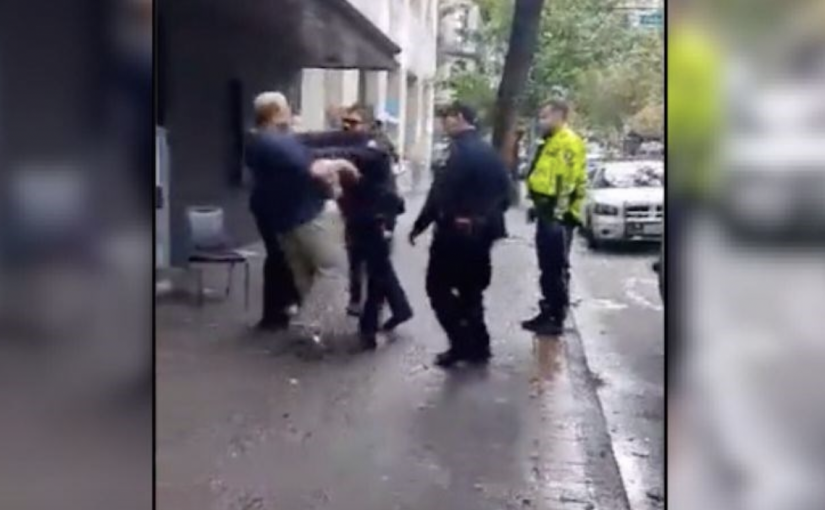 【視頻新聞】溫市警推倒男子視頻網上熱傳 引發民眾對警方過度使用武力擔憂