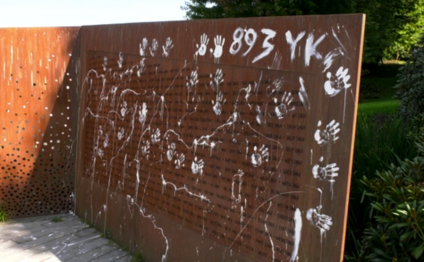 「駒形丸」紀念碑遭破壞 溫市警方調查是否涉及仇恨犯罪