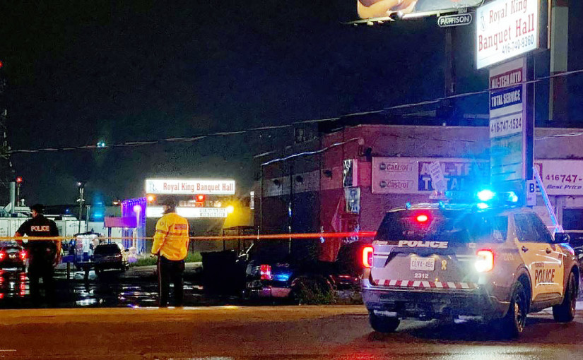 多倫多宴會廳外發生槍擊案 1名少年中槍重傷
