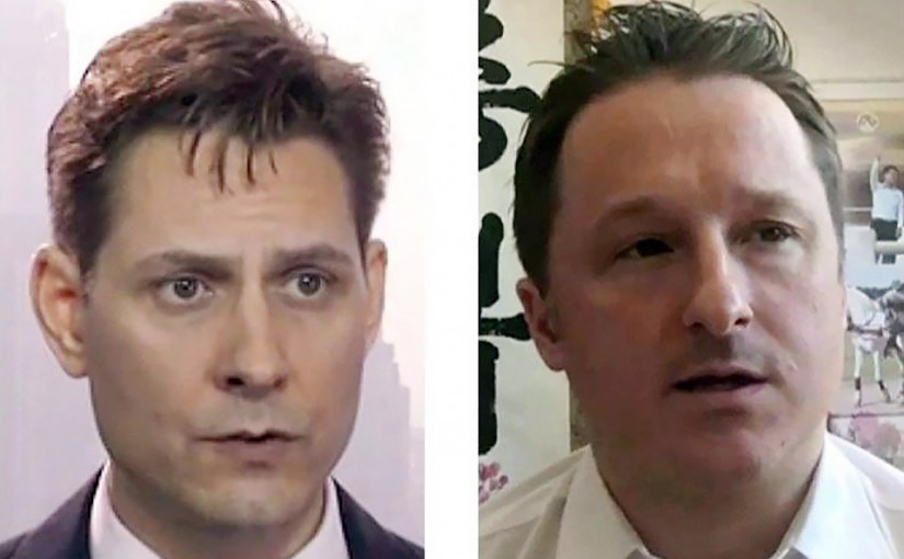 「兩個米高」支持者渥太華遊行 駐加中國大使稱損害中國關係