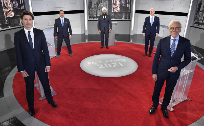 【聯邦大選2021】4大黨領法語辯論 杜魯多遭另外3個黨領批評疫情下舉行大選