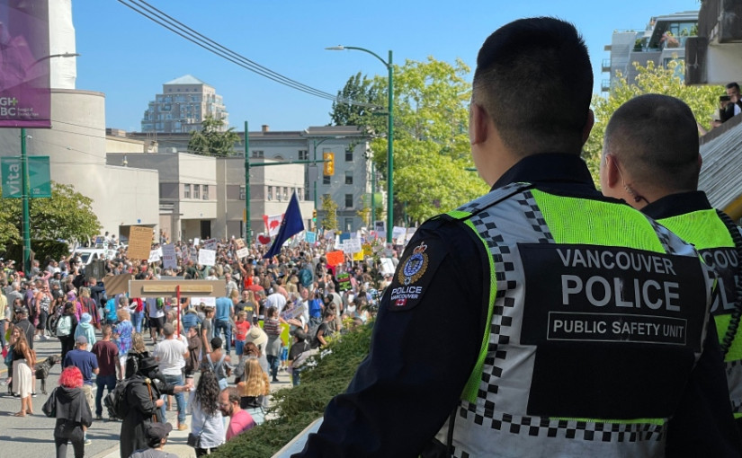 日前溫市反疫苗示威 有癌症患者去醫院接受化療受到阻礙