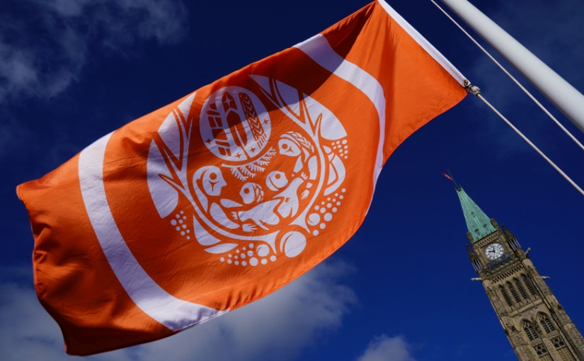 渥太華國會山舉行儀式紀念首個全國真相與和解日 女王發聲明與加拿大國民一道反思