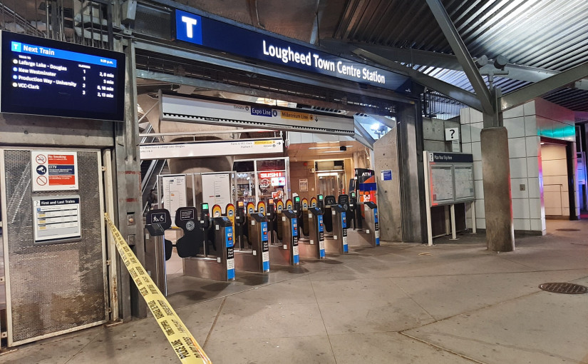 本拿比天車站發生血案  一男子被刺重傷