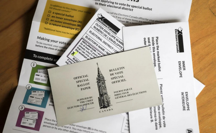 【聯邦大選】卑詩省選擇郵寄選票的人數 領先全國