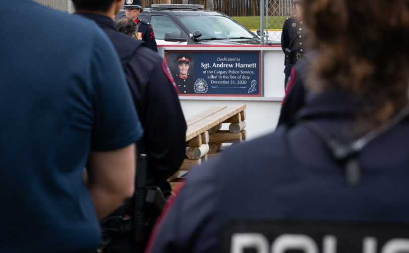 卡加利東北區室外溜冰場易名以紀念殉職警員