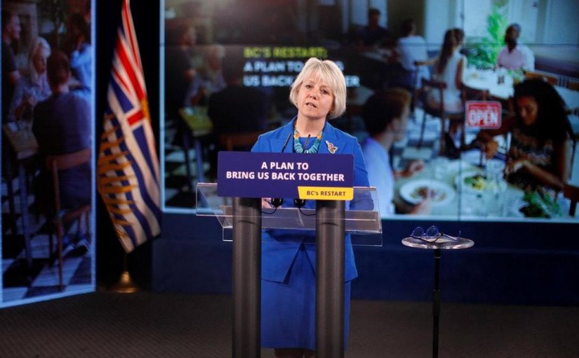 卑詩單日新增801宗病例 再添6人死亡