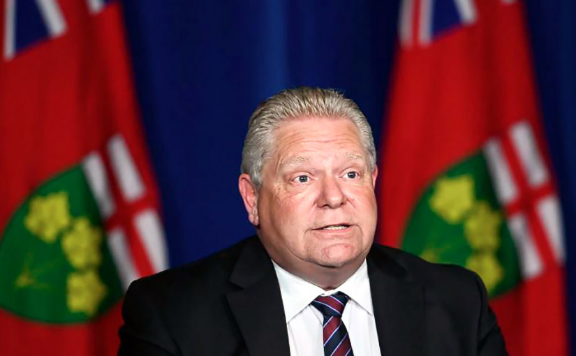 福特周一議會發表演說 重點講述疫情政策