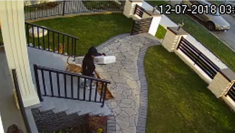 包裹門口或門廊被偷 素里皇家騎警提醒網購市民留意