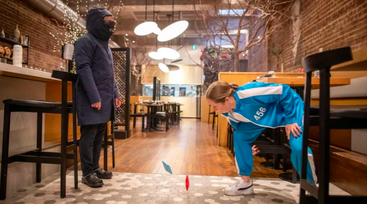 韓劇大熱　韓國餐廳以「魷魚」迎萬聖節