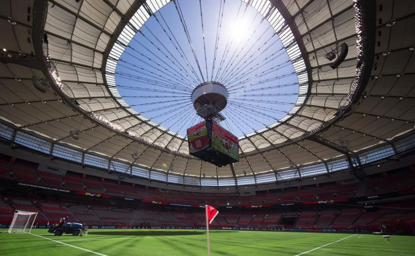 卑詩體育館明年1月將更換全新人造草坪