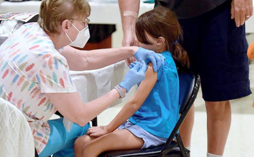 衛生部傳周五批准輝瑞5至11歲新冠疫苗許可