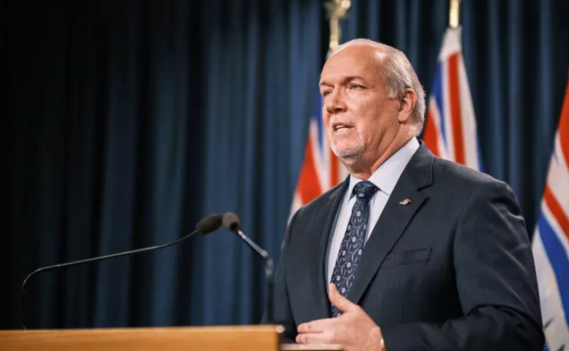 卑詩省長賀謹喉嚨腫塊證實癌變