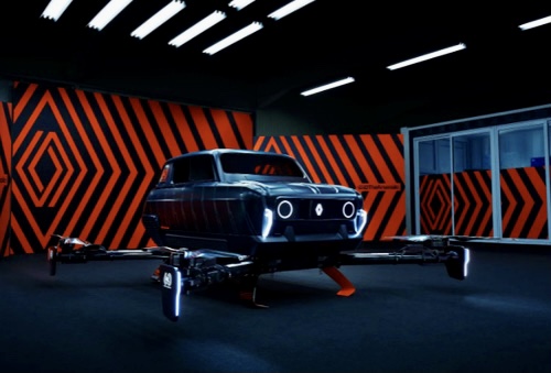 科技生活丨經典款Renault 4六十周年 法國雷諾推飛行車AIR4