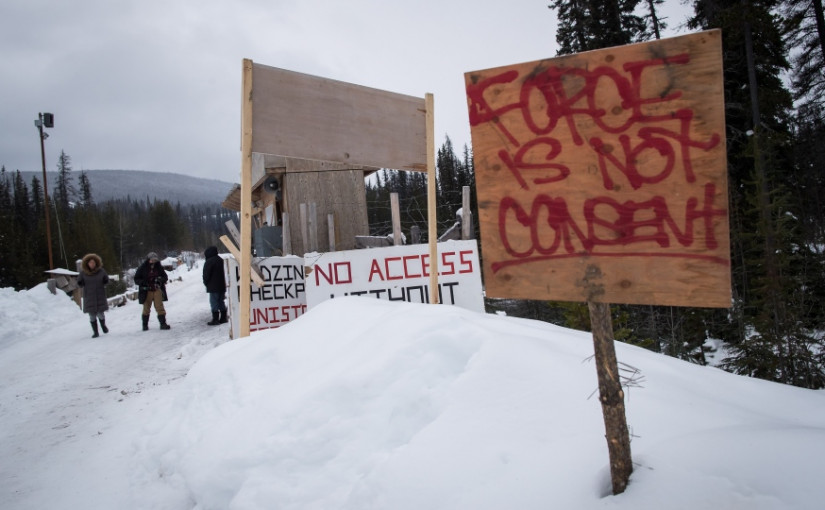 皇家騎警在卑詩北部天然氣管道抗議活動中拘捕29人 其中兩人是記者