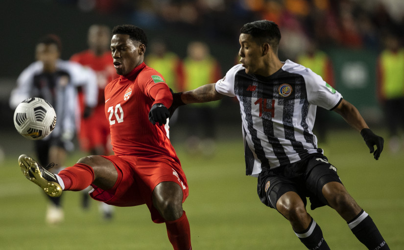 世界盃外圍賽 加拿大隊1：0擊敗哥斯達黎加隊