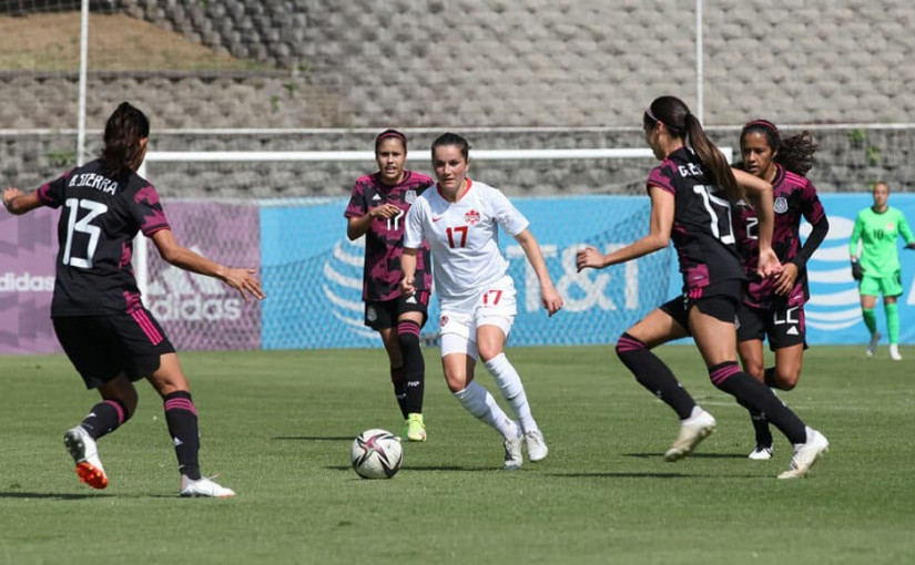 【有片】加國女足結束5連勝 1-2不敵墨西哥