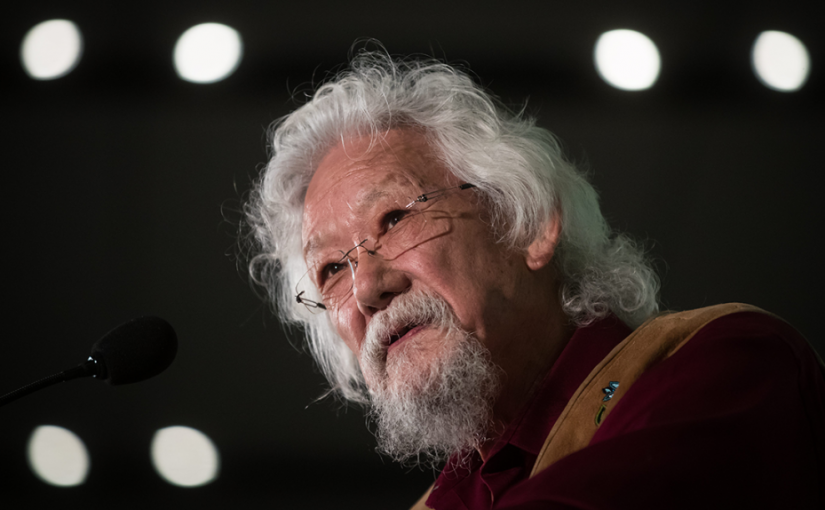 大衛鈴木就他早前聲稱炸毁油管的言論道歉