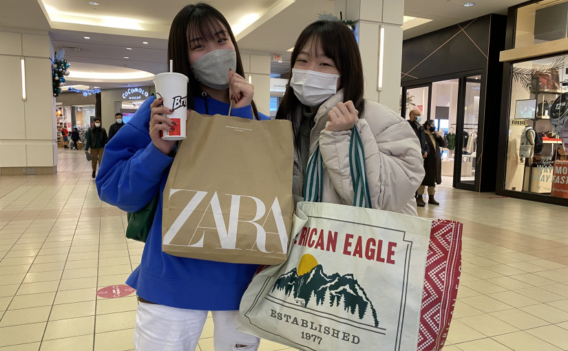 大雪加疫情 Boxing Day商場人不算多