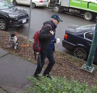 警方公布溫市基斯蘭奴謀殺案死者遇害當天監控視頻截圖