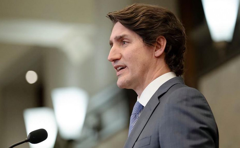 杜魯多暴露病毒環境中 檢測陰性但須隔離5天在家工作